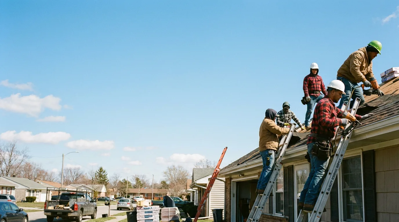 Roofing in Hartsburg, IL near me
